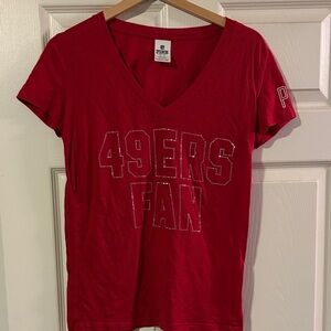 PINK Victoria's Secret Red Tee